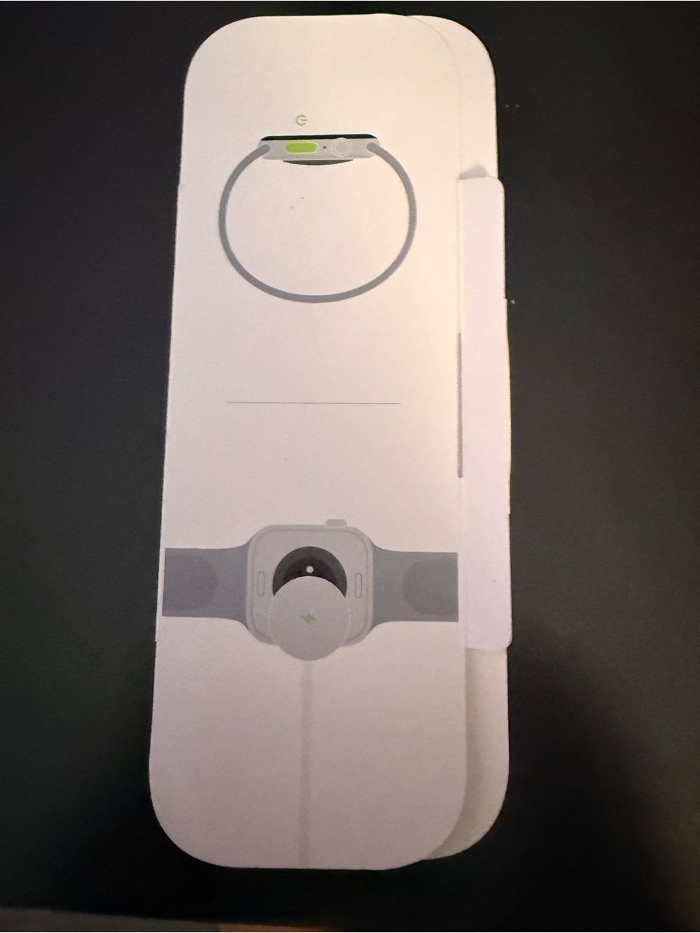 Magnetic Apple Watch Charging Dock - White